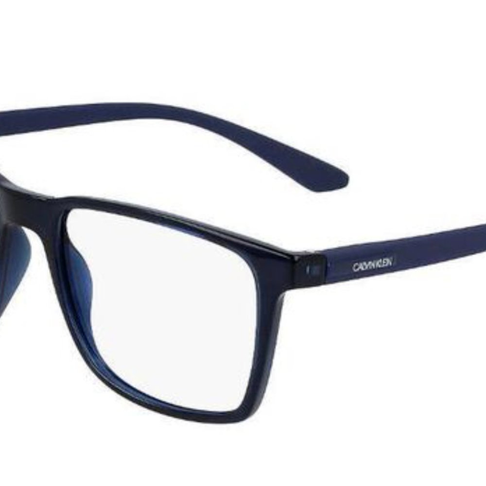 NEW Calvin Klein CK19573 Eyeglasses 001 Matte Black 100% AUTHENTIC